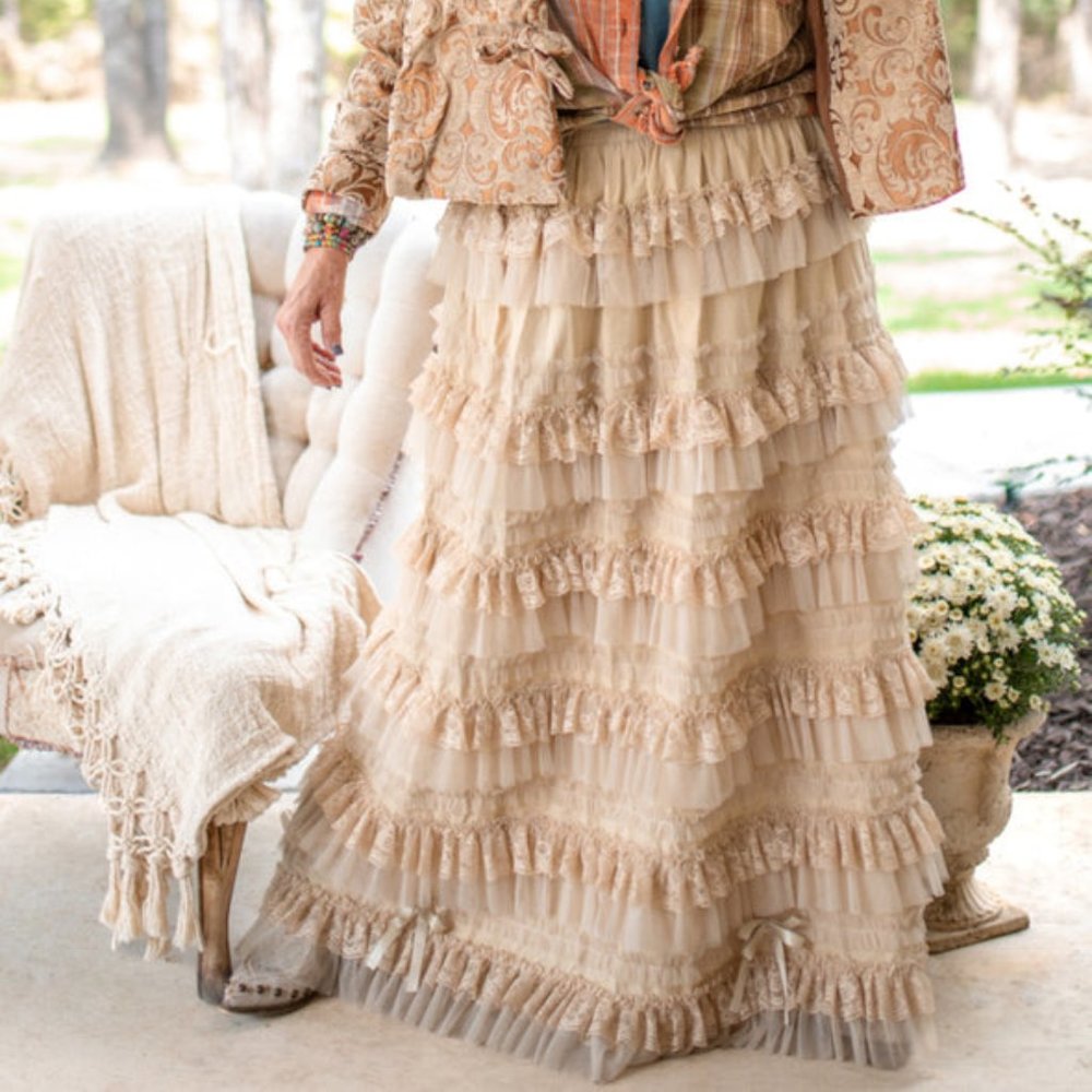 Jaded Gypsy Procepina Victorian Romance Skirt